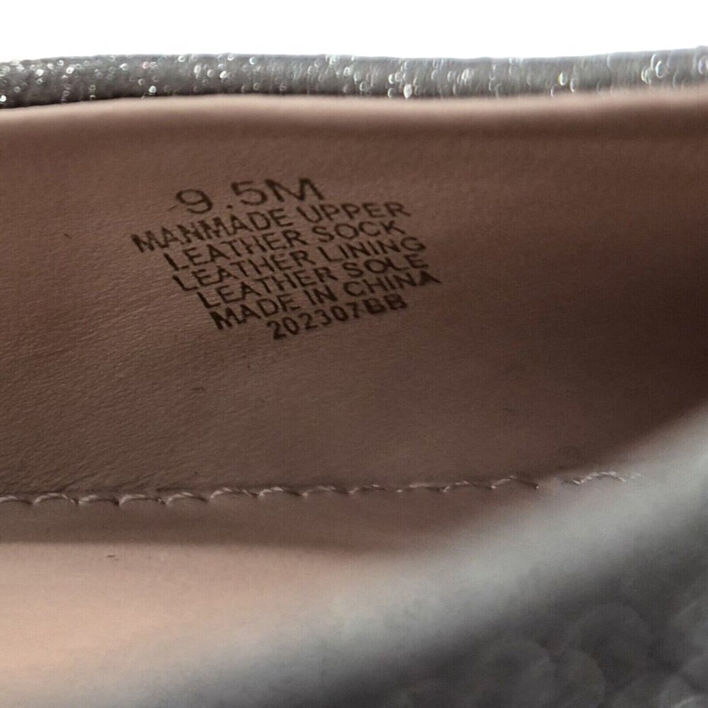 Antonio Melani Born on Fifth Size 9.5 M Liv Metallic Glitter Platform Pumps 676 - Picture 13 of 13